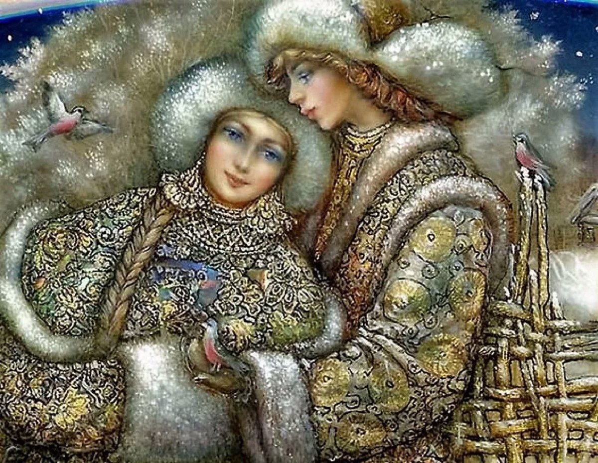 Картины в русском стиле