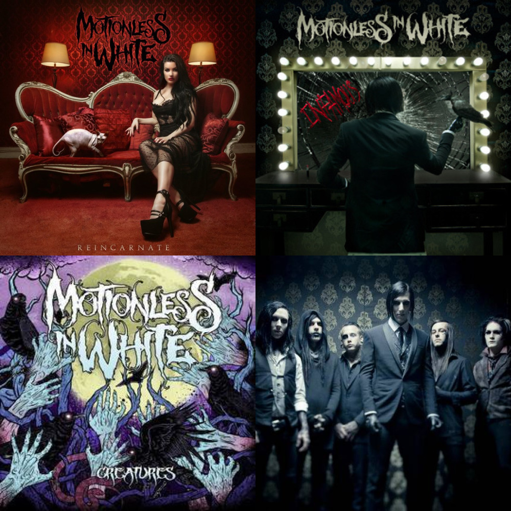 Motionless in white somebody. Motionless in White обложки альбомов. Motionless in White 2021 альбом. Motionless in White обложка. Motionless in White Disguise обложка.